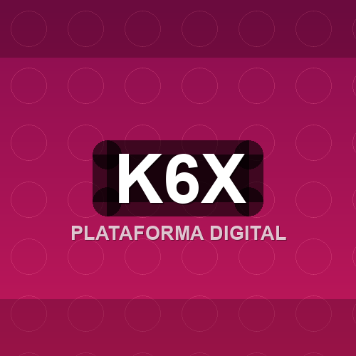 k6x logo
