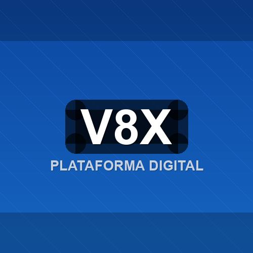 v8x logo