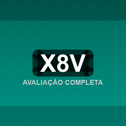 x8v logo